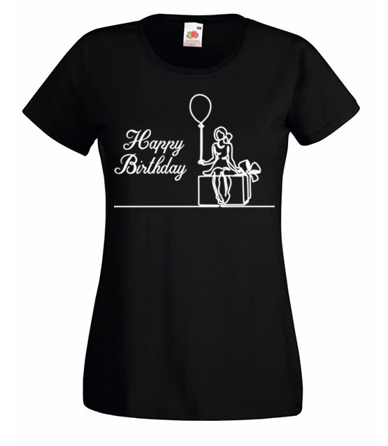 Wszystkiego najlepszego koszulka z nadrukiem urodzinowe kobieta jipi pl 608 59