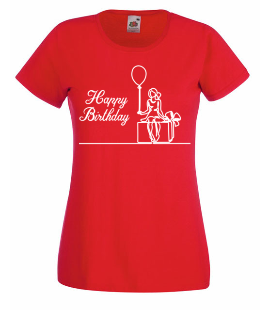 Wszystkiego najlepszego koszulka z nadrukiem urodzinowe kobieta jipi pl 608 60