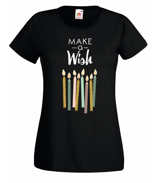 Tylko pomysl zyczenie koszulka z nadrukiem urodzinowe kobieta jipi pl 617 59