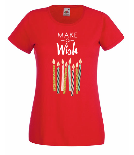 Tylko pomysl zyczenie koszulka z nadrukiem urodzinowe kobieta jipi pl 617 60