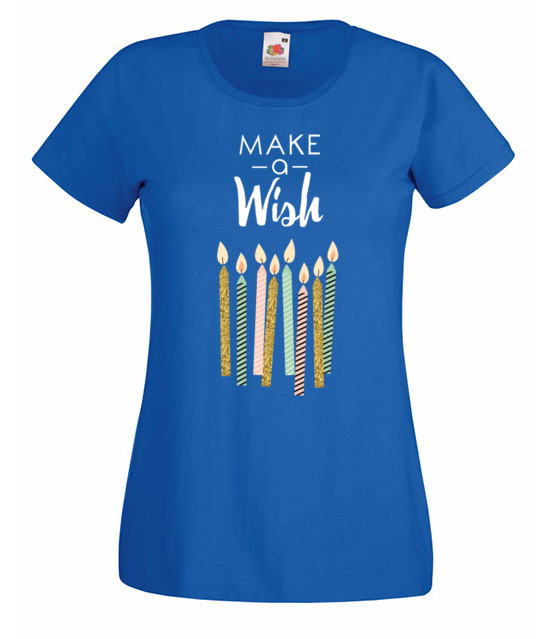Tylko pomysl zyczenie koszulka z nadrukiem urodzinowe kobieta jipi pl 617 61