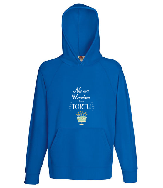 Nie ma urodzin bez tortu bluza z nadrukiem urodziny mezczyzna jipi pl 619 137