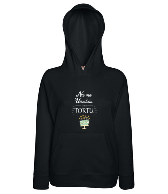 Nie ma urodzin bez tortu bluza z nadrukiem urodziny kobieta jipi pl 619 144