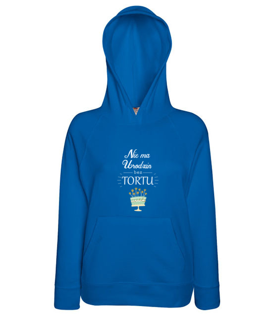 Nie ma urodzin bez tortu bluza z nadrukiem urodziny kobieta jipi pl 619 147