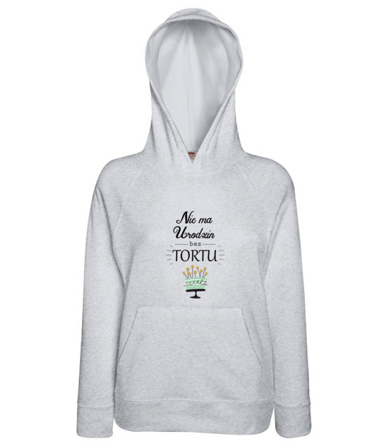 Nie ma urodzin bez tortu bluza z nadrukiem urodziny kobieta jipi pl 620 148