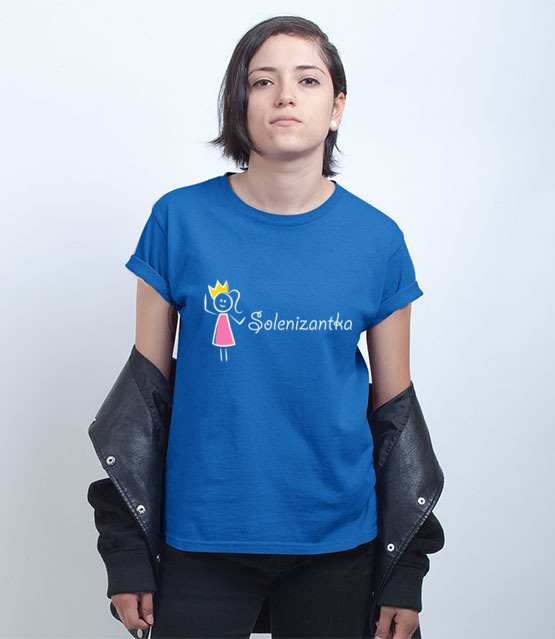 Solenizantka byc koszulka z nadrukiem urodzinowe kobieta jipi pl 626 73