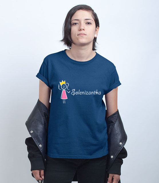 Solenizantka byc koszulka z nadrukiem urodzinowe kobieta jipi pl 626 74