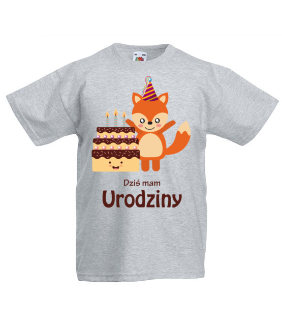 Dzis mam urodziny koszulka z nadrukiem urodziny dziecko jipi pl 628 87