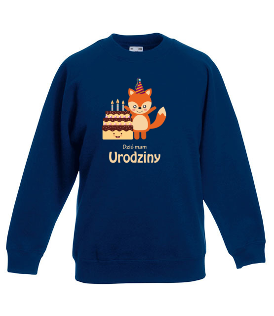 Dzis mam urodziny bluza z nadrukiem urodziny dziecko jipi pl 627 127
