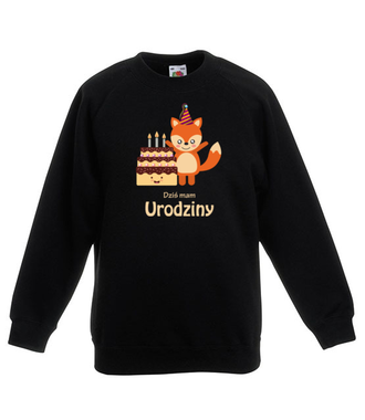 Dziś mam urodziny! - Bluza z nadrukiem - Urodziny - Dziecięca