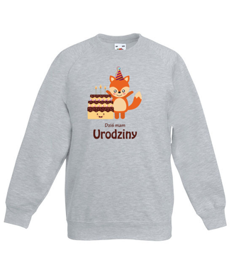 Dziś mam urodziny! - Bluza z nadrukiem - Urodziny - Dziecięca