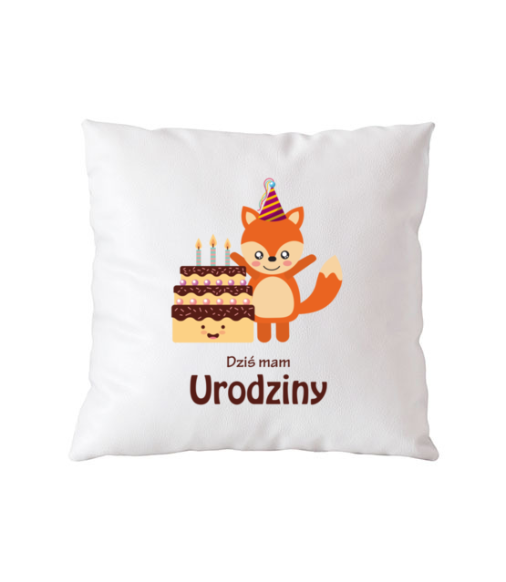 Dzis mam urodziny poduszka z nadrukiem urodziny gadzety jipi pl 628 164