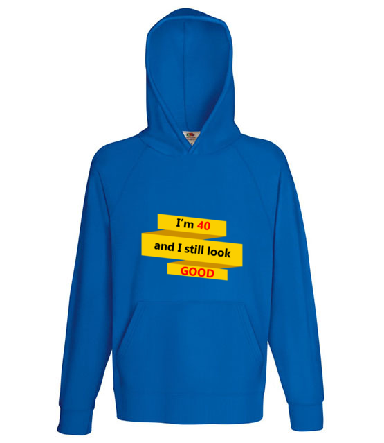 Niby 40 a jak 18 bluza z nadrukiem urodziny mezczyzna jipi pl 636 137