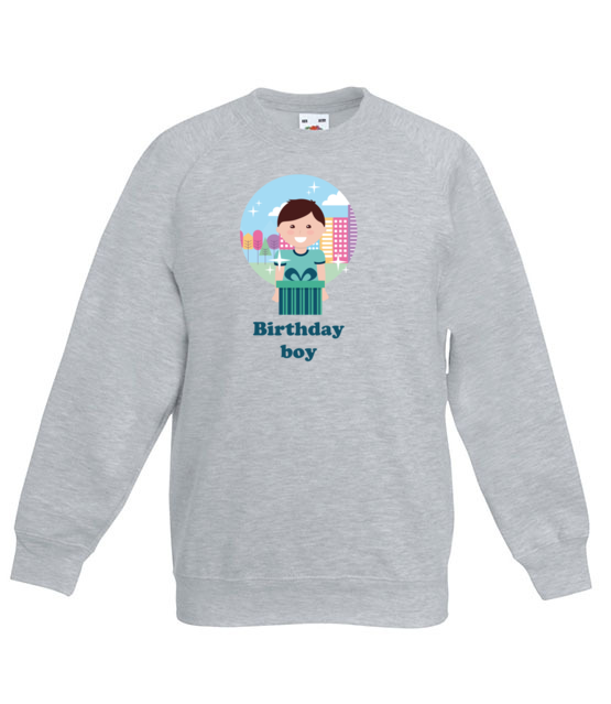 Urodzinowy chlopiec bluza z nadrukiem urodzinowe dziecko jipi pl 645 128