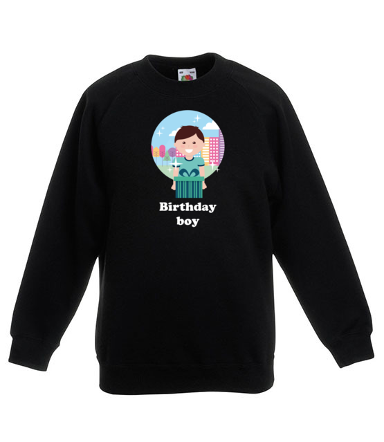 Urodzinowy chlopiec bluza z nadrukiem urodzinowe dziecko jipi pl 646 124