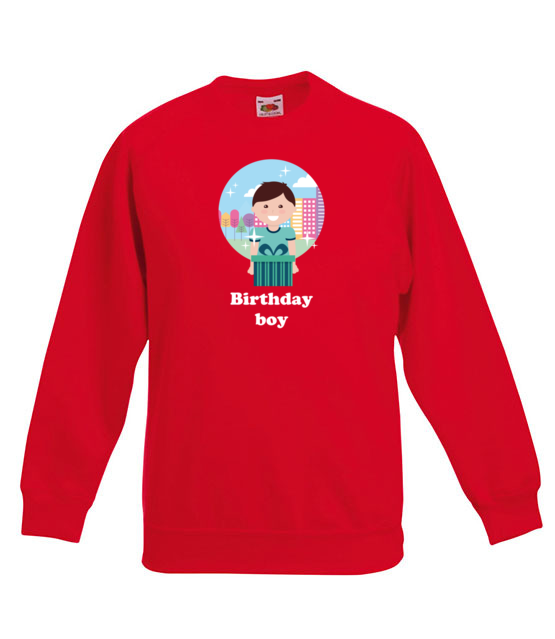 Urodzinowy chlopiec bluza z nadrukiem urodzinowe dziecko jipi pl 646 125