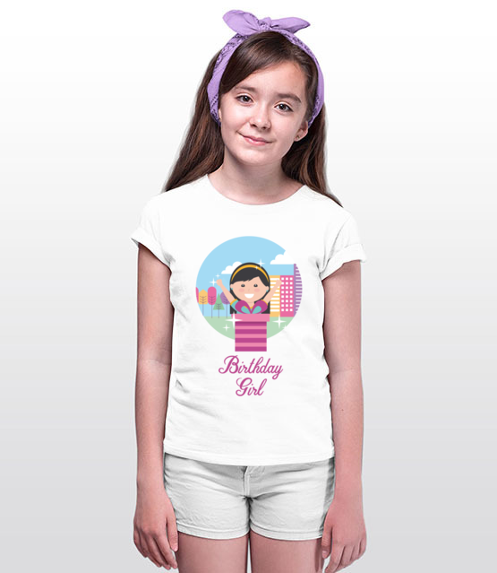 Urodzinowa kobietka koszulka z nadrukiem urodzinowe dziecko jipi pl 647 89