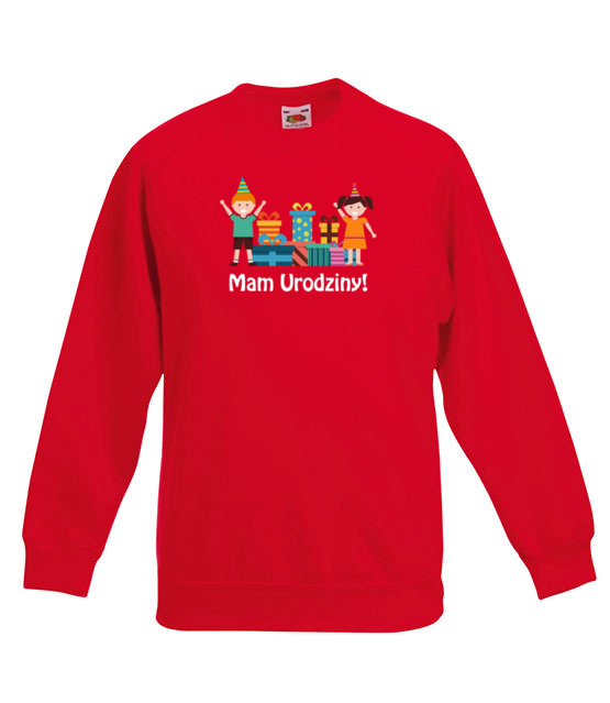 Bo dzis mam urodziny bluza z nadrukiem urodziny dziecko jipi pl 650 125
