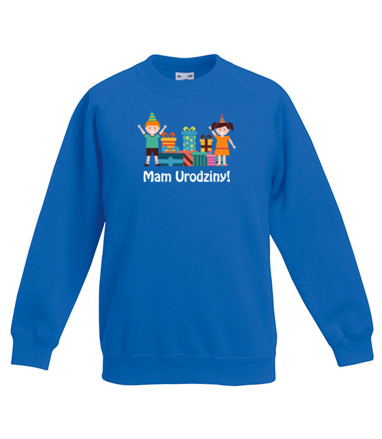 Bo dzis mam urodziny bluza z nadrukiem urodziny dziecko jipi pl 650 126