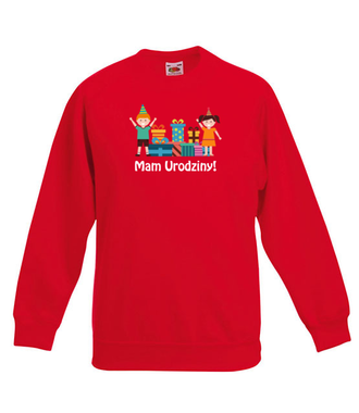 Bo dziś mam urodziny! - Bluza z nadrukiem - Urodziny - Dziecięca