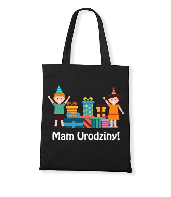 Bo dzis mam urodziny torba z nadrukiem urodziny gadzety jipi pl 650 160