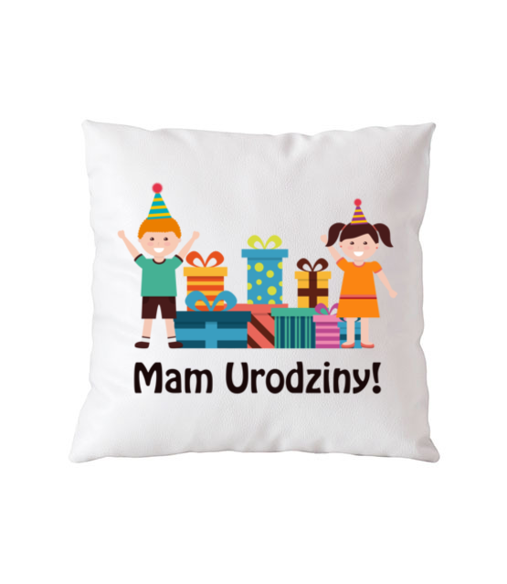 Bo dzis mam urodziny poduszka z nadrukiem urodziny gadzety jipi pl 649 164