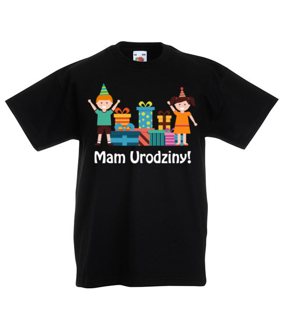 Bo dzis mam urodziny koszulka z nadrukiem urodziny dziecko jipi pl 650 82