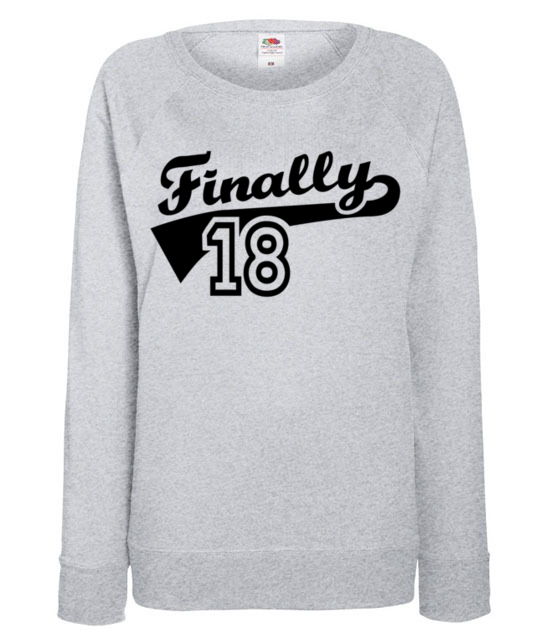Moja wyczekiwana 18 bluza z nadrukiem urodziny kobieta jipi pl 651 118