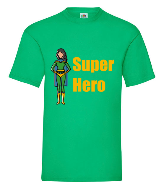 Kobiecy superbohater koszulka z nadrukiem filmy i seriale mezczyzna jipi pl 654 186