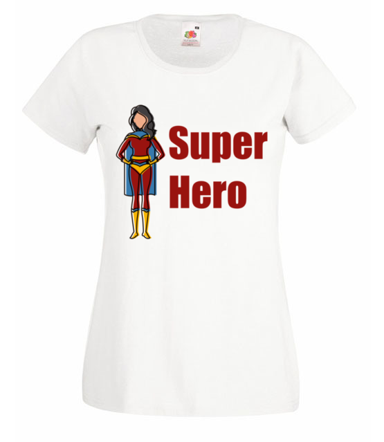 Kobiecy superbohater koszulka z nadrukiem filmy i seriale kobieta jipi pl 653 58