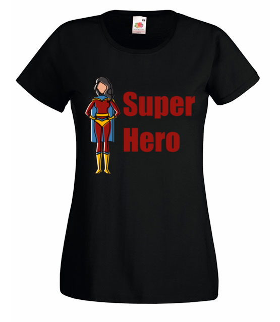 Kobiecy superbohater koszulka z nadrukiem filmy i seriale kobieta jipi pl 653 59