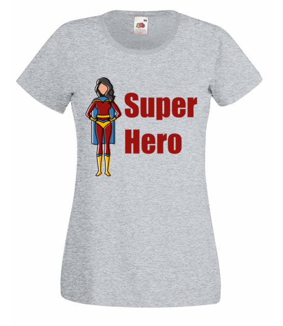 Kobiecy superbohater koszulka z nadrukiem filmy i seriale kobieta jipi pl 653 63