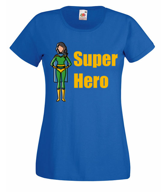 Kobiecy superbohater koszulka z nadrukiem filmy i seriale kobieta jipi pl 654 61