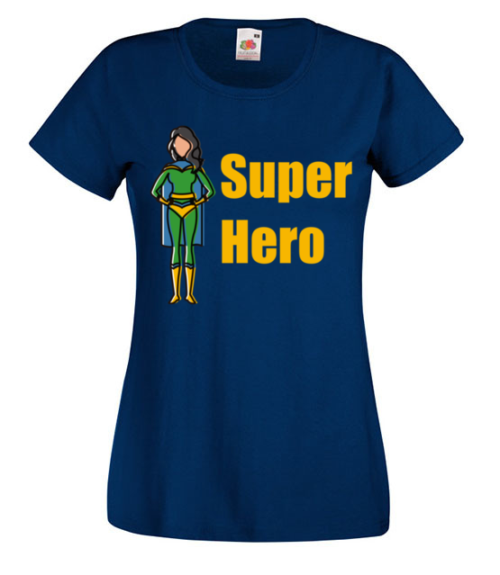 Kobiecy superbohater koszulka z nadrukiem filmy i seriale kobieta jipi pl 654 62
