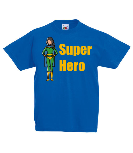 Kobiecy superbohater koszulka z nadrukiem filmy i seriale dziecko jipi pl 654 85