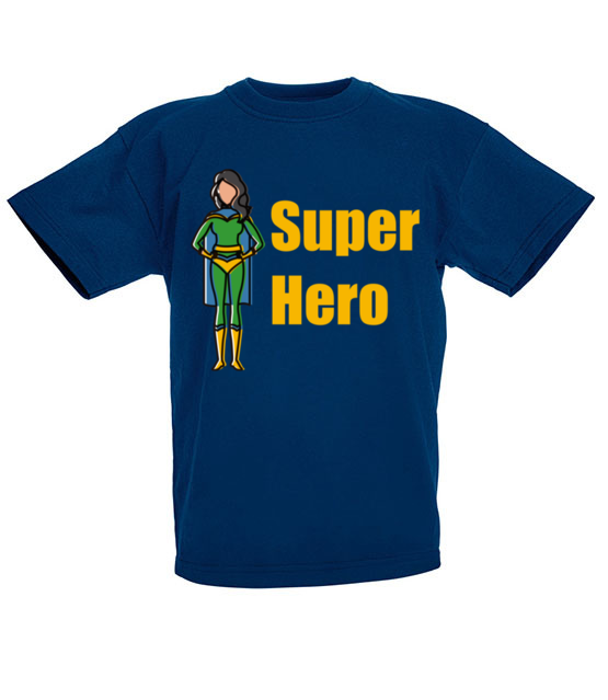 Kobiecy superbohater koszulka z nadrukiem filmy i seriale dziecko jipi pl 654 86