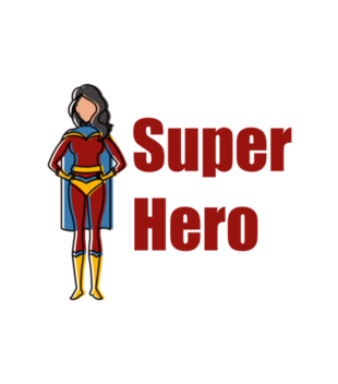 Kobiecy superbohater - Bluza z nadrukiem - Filmy i seriale - Dziecięca