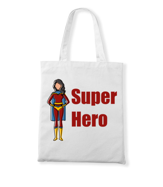 Kobiecy superbohater torba z nadrukiem filmy i seriale gadzety jipi pl 653 161