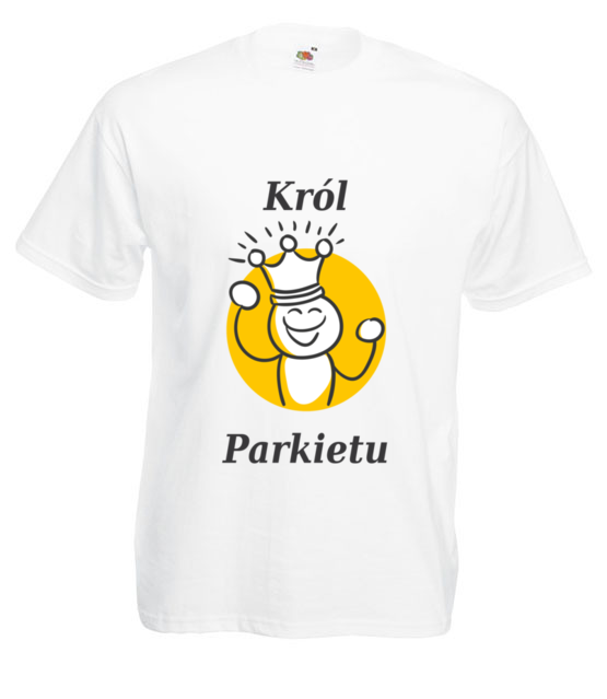 Krol parkietu jest tylko jeden koszulka z nadrukiem wieczor kawalerski mezczyzna jipi pl 665 2