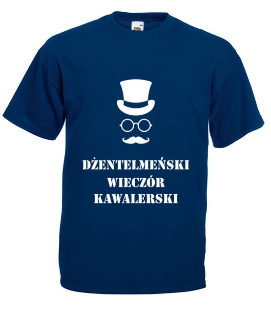 Dzentelmenski wieczor kawalerski koszulka z nadrukiem wieczor kawalerski mezczyzna jipi pl 686 3