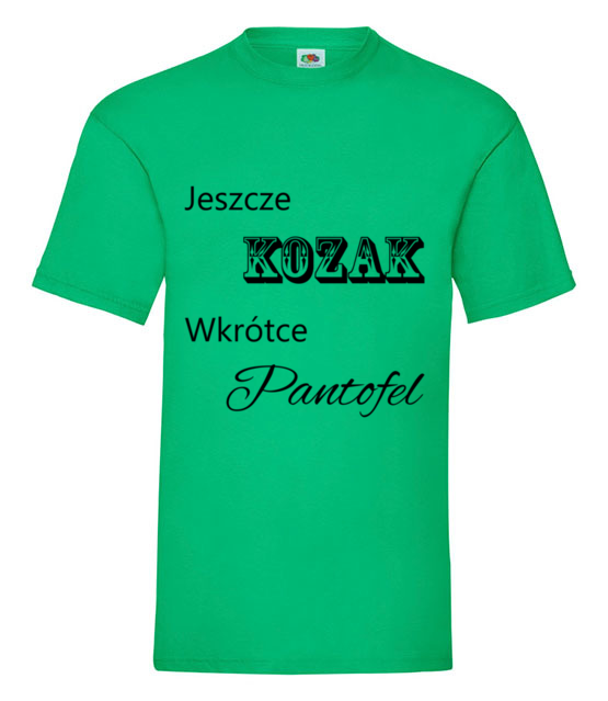 Kozakiem bylem kiedys koszulka z nadrukiem wieczor kawalerski mezczyzna jipi pl 694 186