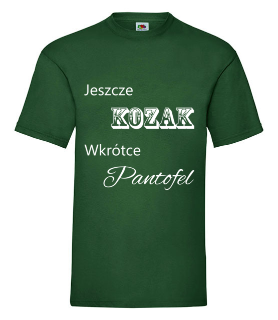 Kozakiem bylem kiedys koszulka z nadrukiem wieczor kawalerski mezczyzna jipi pl 695 188
