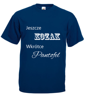 Kozakiem byłem kiedyś... - Koszulka z nadrukiem - Wieczór kawalerski - Męska