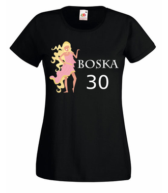  Jestem boska - Koszulka z nadrukiem - Urodziny - Damska