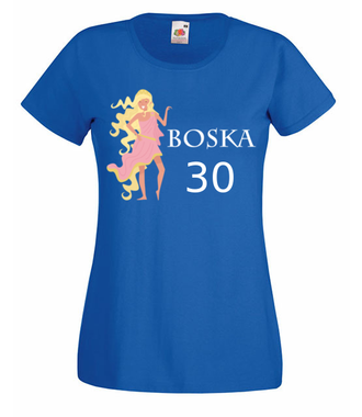  Jestem boska - Koszulka z nadrukiem - Urodziny - Damska