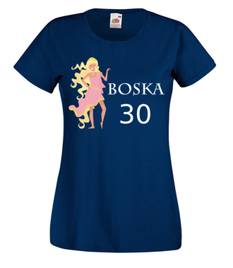  Jestem boska - Koszulka z nadrukiem - Urodziny - Damska