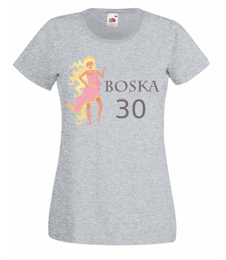  Jestem boska - Koszulka z nadrukiem - Urodziny - Damska