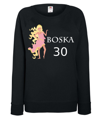  Jestem boska - Bluza z nadrukiem - Urodziny - Damska