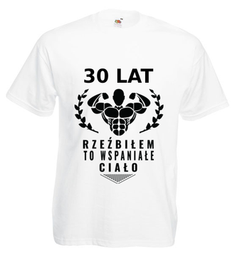 Moje ciało, moja duma - Koszulka z nadrukiem - Urodziny - Męska