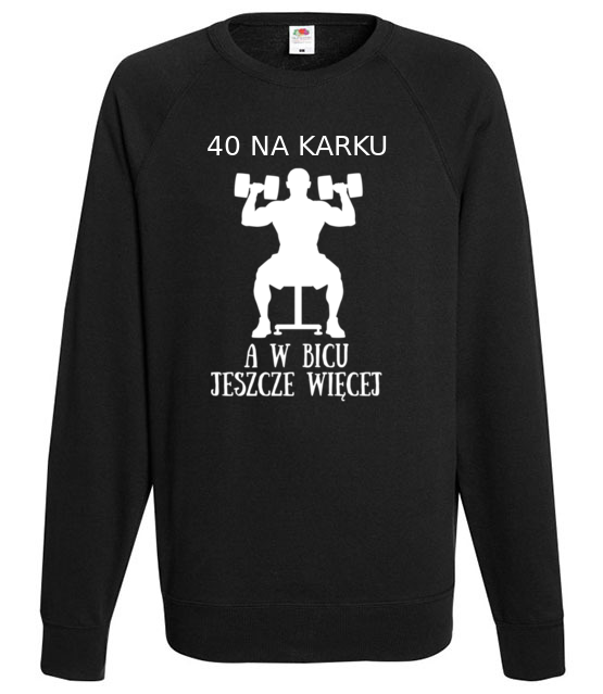 Czterdziecha u miesniaka bluza z nadrukiem urodziny mezczyzna jipi pl 756 107